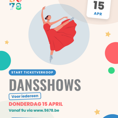 5678 ticketverkoop dansshows iedereen